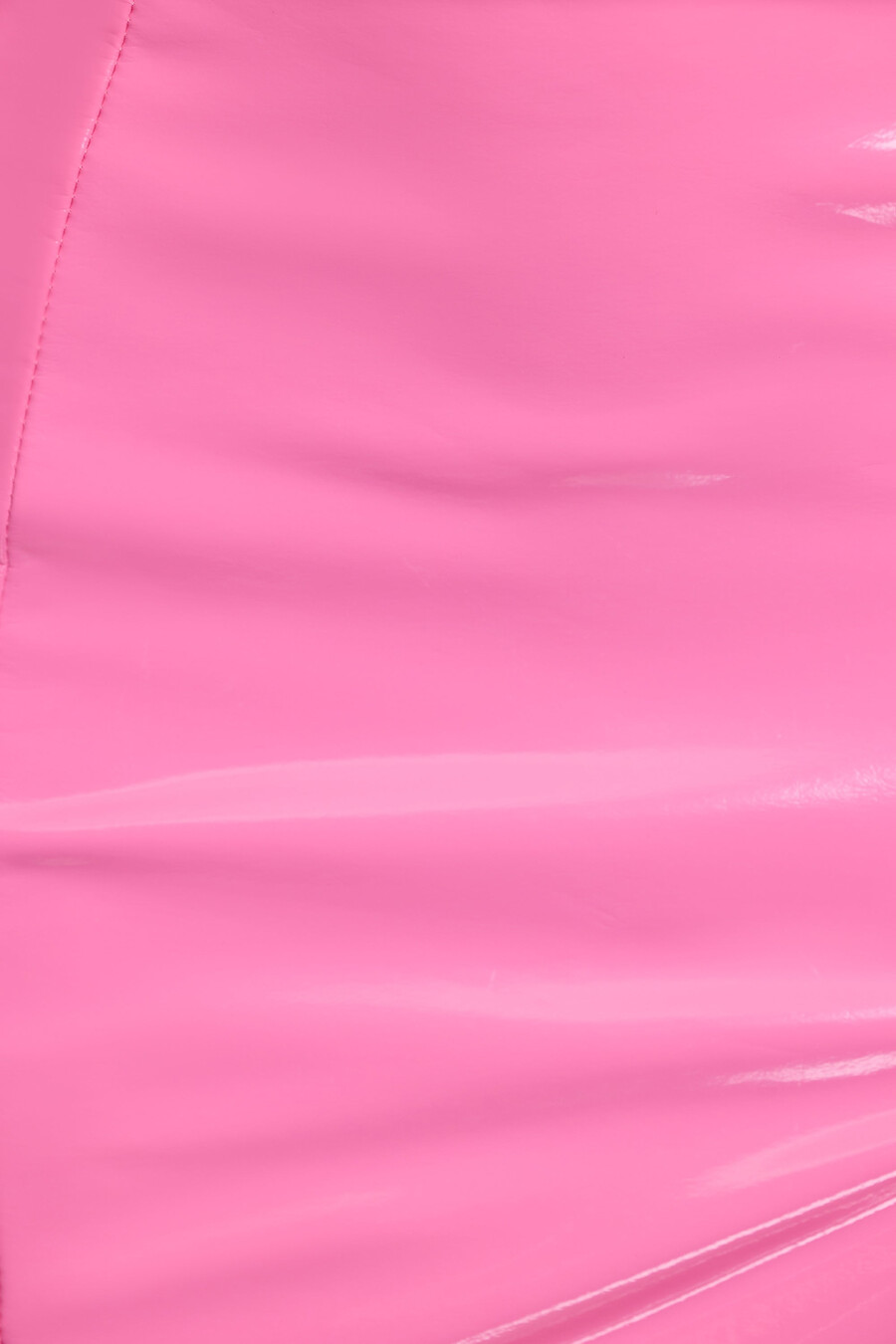 roze vinyl bralette met beugel